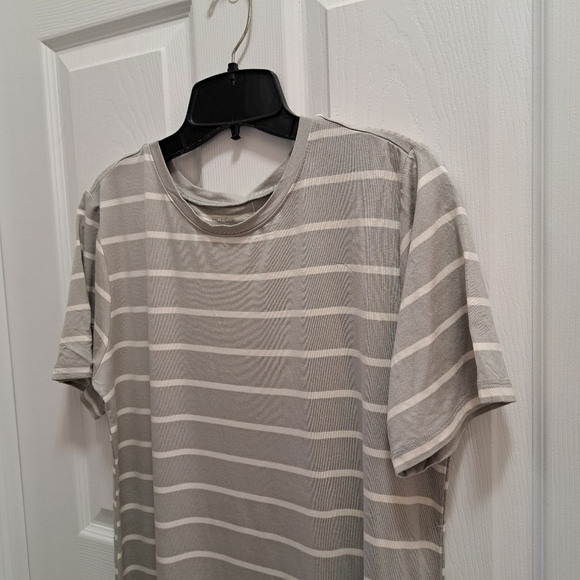 ❤️ BCBGeneration 2 Pack Dresses Blue Grey  White Striped Solid Women's XS Small - Picture 13 of 15